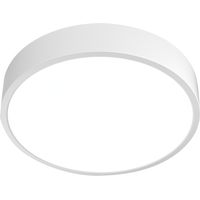 Plafoniera minimal bianca 40cm LED 32W CCT IP44 Italux
