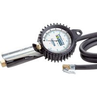 REIFENDRUCKPISTOLE MIT MANOMETER DRUCKLUFTPISTOLE WONDER EURODAINU 1991 BAR PSI
