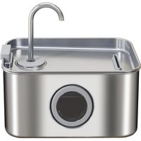 Fontaine à boire Cat Fountain 3,2L pour chats avec filtre à charbon actif Quiet Pump