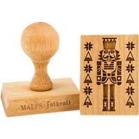 Patisse Keksstempel rechteckig aus Holz 7 x 5 cm