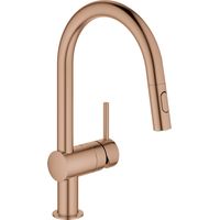 Mezclador monomando de fregadero Grohe Minta, 223 mm de alcance,