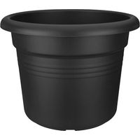 Pot Cylindre Elho Green Basics Noir Pot De Fleurs écologique Et Durable - Elho