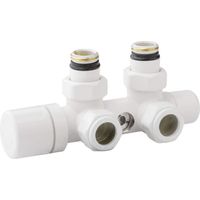 Robinet thermostatisable mono-bitube blanc droite ou gauche Arteclima 4010TW Droite - 1/2" - 24X19