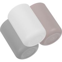 de rangement carrée en acrylique pour cotons et disques