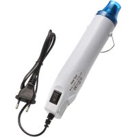 Mini Pistolet à air Chaud électrique 300W Mini Shrink Heat Tool Powder Kit de Pistolet à air Chaud température Pistolet à air Chaud DIY pour séchage de la Peinture, Caoutchouc Stamp,Argile chauffante