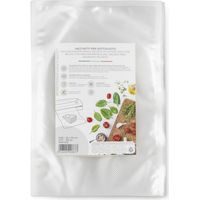 Magic Vac ANP1076 Sacchetti Sottovuoto 100 pezzi 20x30 cm Multistrato Senza BPA Goffrati per Congelatore Cottura e Bollitura