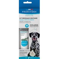 Kit brossage dentaire Pour Chiens et Chats 70 g - Francodex