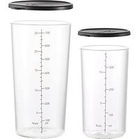Becherset Glas zu Zauberstab 700 und 400ml