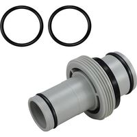 32mm to 38mm Hose Connector, 32mm to 38mm Pool Adapter for Intex Bestway Coleman, Pool Hose Connector Extension (2 Way 1.25" to 1.5")