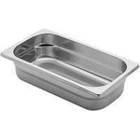 Pintinox bacinella gastronorm 1/3 h 150, acciaio inox 18/10