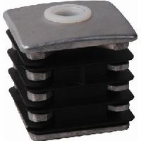 Gond bouchon pour tubes de 50x50mm - Diamètre 12mm - Aluminium - À souder - DECO FER FORGE