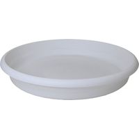 Piatto per iniezione PLASTIKEN per vaso da terra 16 cm bianco