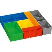 Scatole per la conservazione di piccoli pezzi set di scatole interne i-BOXX 72, 10 pezzi
