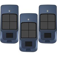 Télécommande de portail compatible avec BFT Mitto Cool C4, 4 canaux, 433 Mhz, Rolling Code, modèle D112318.