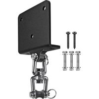 Punching Bag Hanger, Heavy-Duty Stand, Rotatable Training Mount, Carbon Steel Build, Strong Bearing Support, for Home Boxing and Outdoor Fitness,4.13x3.74 inches