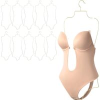 10 pièces maillots de bain cintres pour maillot de bain bikini affichage élégant forme du corps lingerie cintre en fil de fer forme complète support de maillot de bain pour bikini BHS boutique armoire
