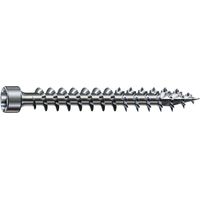 SPAX Holzbauschraube Zylinderkopf 6.0x 80 VG Torx 30 Wirox-Silber mit Bewertung