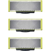 3 Pack Stainless Steel Replacement Blades Compatible with Oneblade Qp210 Qp220 Qp230 Qp2520 Qp2530 Qp2527 Qp2533 Qp2630 Qp6520 Shaver Heads