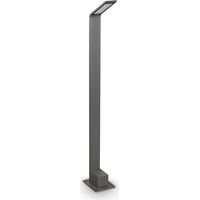 Piantana Moderna Agos Alluminio Antracite Led 6,5W 3000K 90Cm