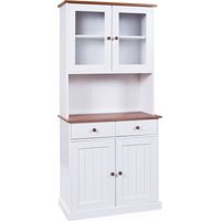 Aparador - Cómoda Blanco 90x45x190h cm