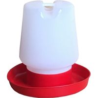 Bere in plastica per pollame, polli e altri uccelli - 1 l