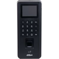 ASI2212J-PW - Lector PoE Wi-Fi autónomo con pantalla y teclado mecánico, tarjeta de 13,56 MHz, huella dactilar, contraseña
