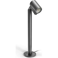 Steinel Faretto a LED Spot Way, 6,7 W, 512 lm, Lampada da Giardino, Luce del Sentiero, Orientabile, Luce Bianca Calda, IP44, Antracite