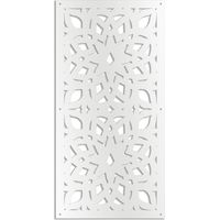 BOLERO - Pannello in PVC traforato - Parasole - Colore: bianco - Misura: 73x148 cm