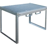 Bauer Südlohn Tambour et rayonnage pour petits conteneurs FRE-G2/M, galvanisé à chaud