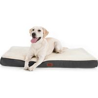 CAMA PERRO ORTOPEDICA AZUL COLCHON LAVABLE CON ESPUMA 51X76X76 CM OFFRE EXCLUSIVE