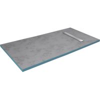 receveur de douche a carreler 90x140cm recoupable avec bonde caniveau