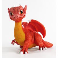 Orbit Aquarien-Deko Dino rot
