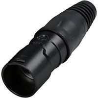 Rean AV Protection de connecteur de câble IP65 pour câbles RJ45 confectionnés, boîtier noir-chromé R