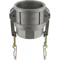 Raccord Kamlok Typ D DN25. IG 1". Alu