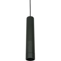Suspension Luminaire D53 pour Ampoule LED GU10 Noir Sablé ZAMBELIS