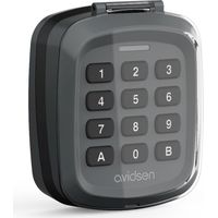 Clavier électronique sans fil pour motorisations – Résistant IP44 – Portée 80m – 9 codes – Compatible Avidsen, Extel, Thomson – 114255