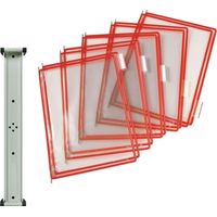 Tarifold supporto a parete 10 pannelli rossi - 414603