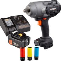 Nom: Visseuse à chocs sans fil WS24 WDS 18V 1/2" 1.600 NM / 1x batterie 5,0 Ah + chargeur rapide avec douilles