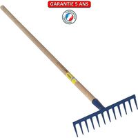 Rastrello a 12 denti dritti con impugnatura da 1,65 m OUTILS PERRIN