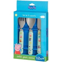 Peppa Pig 3-teiliges Kinderbesteckset