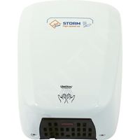 Jet Dryer Sèche-mains - Sèche-mains à air chaud Storm, métal blanc 8596220006387