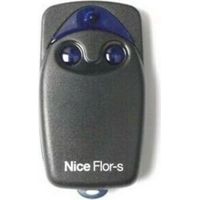 Émetteur de télécommande mural Nice – 433,92 MHz – Programmation auto-apprenante – Portée de 150 m – Alimentation par pile 12 V 23 A – Indice de protection IP40 – FLO 2 RS