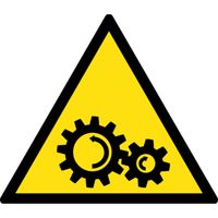 Panneau d’alerte pour les vitesses en mouvement   - Material: Aluminum - Size: 350mm (triangle)