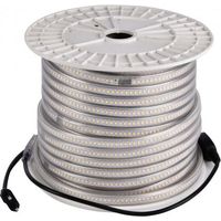 Aluson – Ruban LED 230V 25m 10W/m IP65 4000K – Éclairage chantier étanche et résistant aux chocs – Installation facile avec accessoires standard