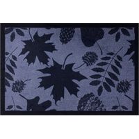 Tapis d'entrée Leaves Shadow anthracite - 40x60 cm