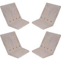 Atmos Feuerraum Seitenwände Füllraumkeramik für DC40GS, DC40GSE, DC50GSE und GS40 4 Teile DC0163