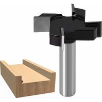 BUNTHAUS Fraiseuse CNC à queue de 12 mm, fraiseuse à bois, outil de travail du bois, fraiseuse CNC pour panneaux de bois
