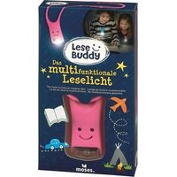 LINTERNA DE LECTURA INFANTIL LESE BUDDY ROSA