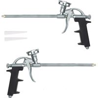 Pistolet à mousse PU pour l'étanchéité et l'isolation thermique, distributeur de mousse pour le remplissage et l'étanchéité des interstices des fenêtres.