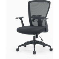 Bürostuhl mit Rollen - Schwarzer Bürosessel